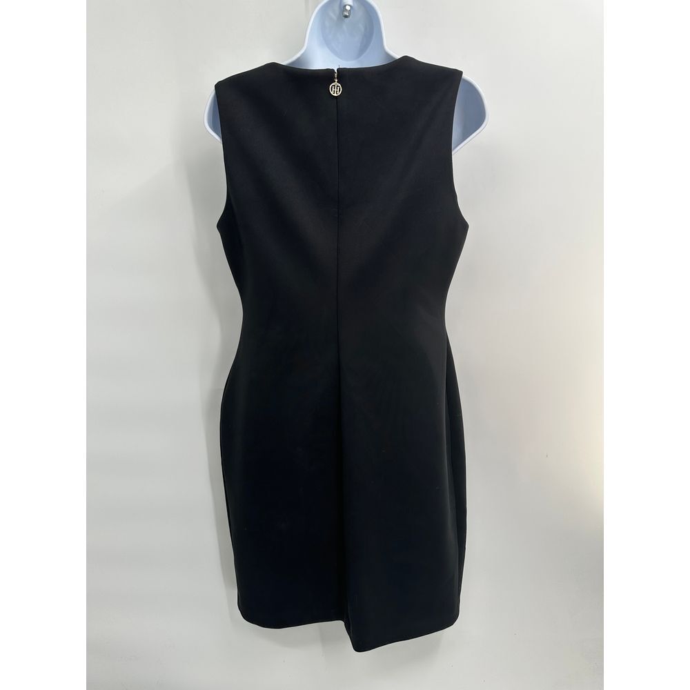 Tommy Hilfiger Sheath Dress‎ Women Black Embellished Cocktail Size 10 Office NWT - Picture 12 of 13